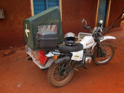 Hospital motorbike