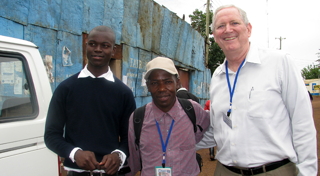 Charlie in Kenya