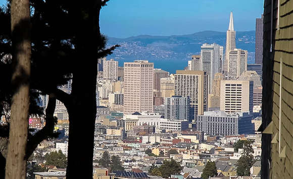 The Diamond Heights community of San Francisco, California